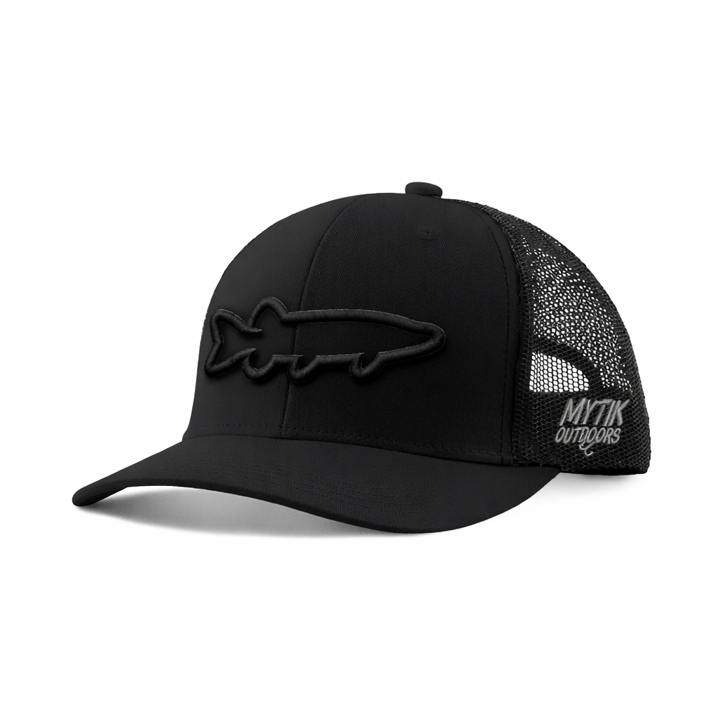 Casquette Trucker Musky 3D - Black