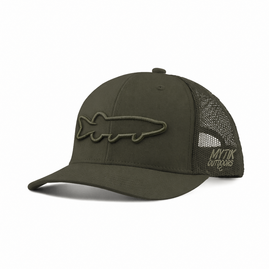 Casquette Trucker Musky 3D - Loden