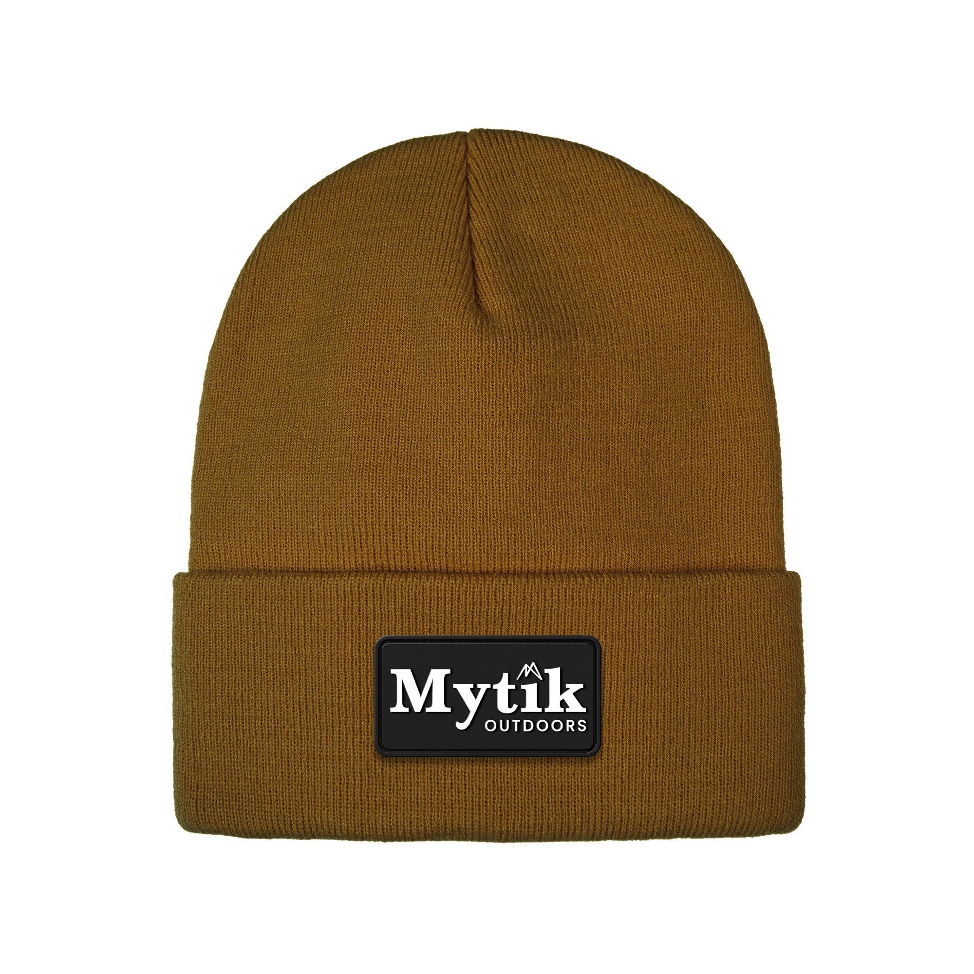 Tuque à Rebord avec Écusson en Silicone