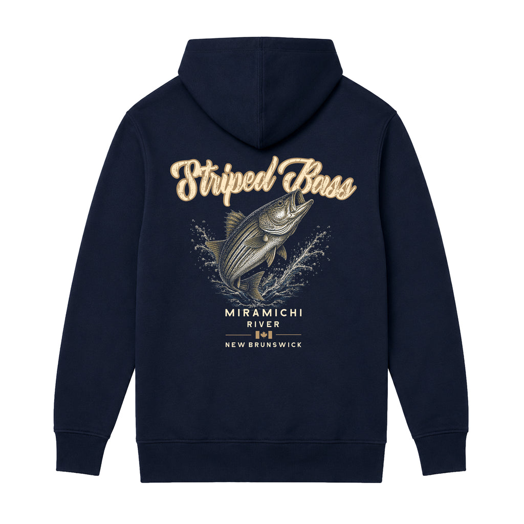 Striped Bass – Miramichi River NB — HOODIE