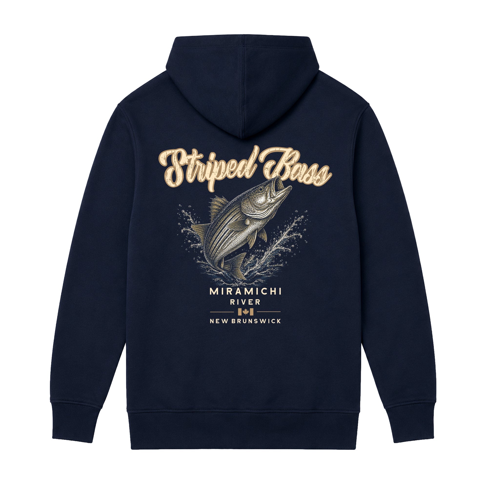 Striped Bass – Miramichi River NB — HOODIE