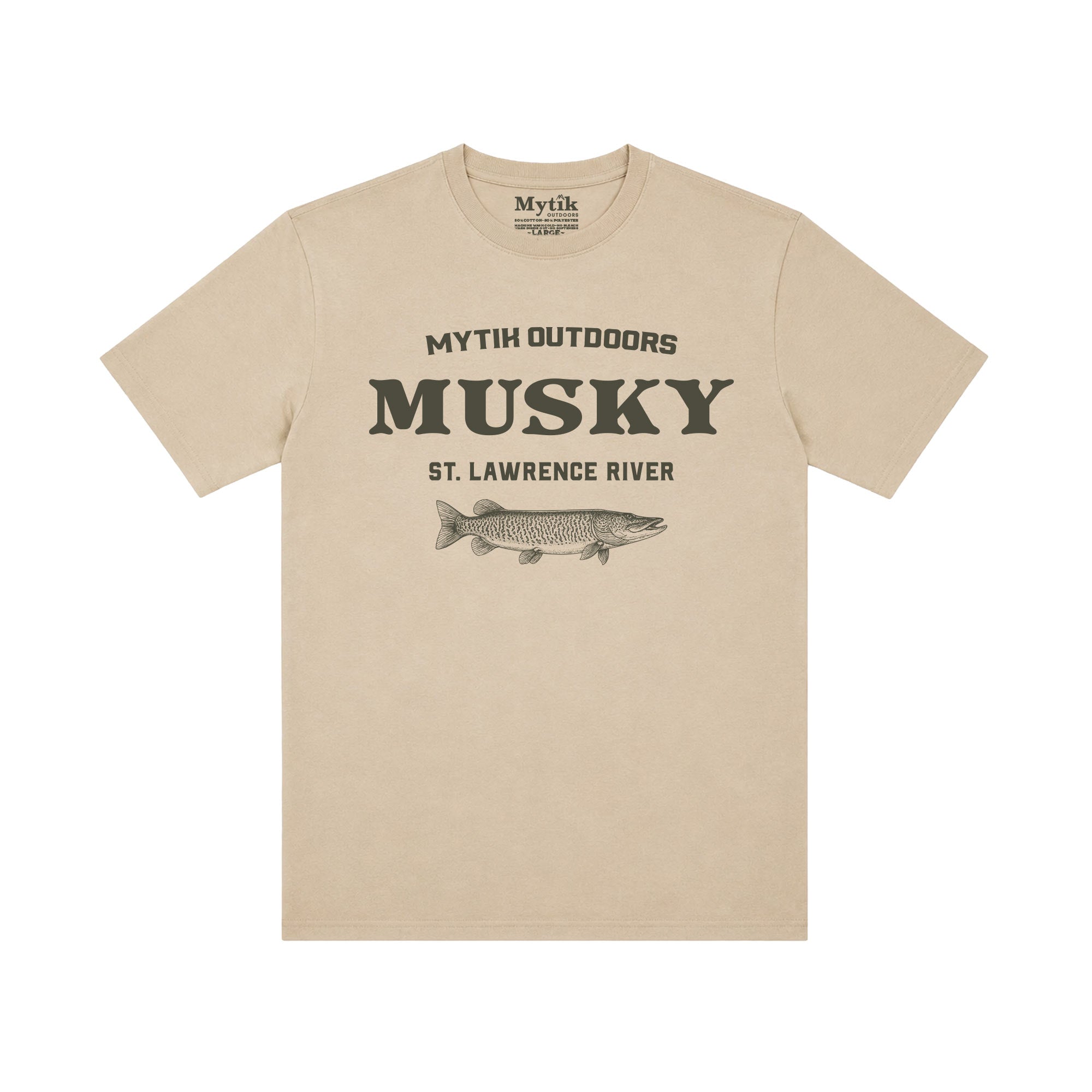 MUSKY ST. LAWRENCE RIVER - T-SHIRT