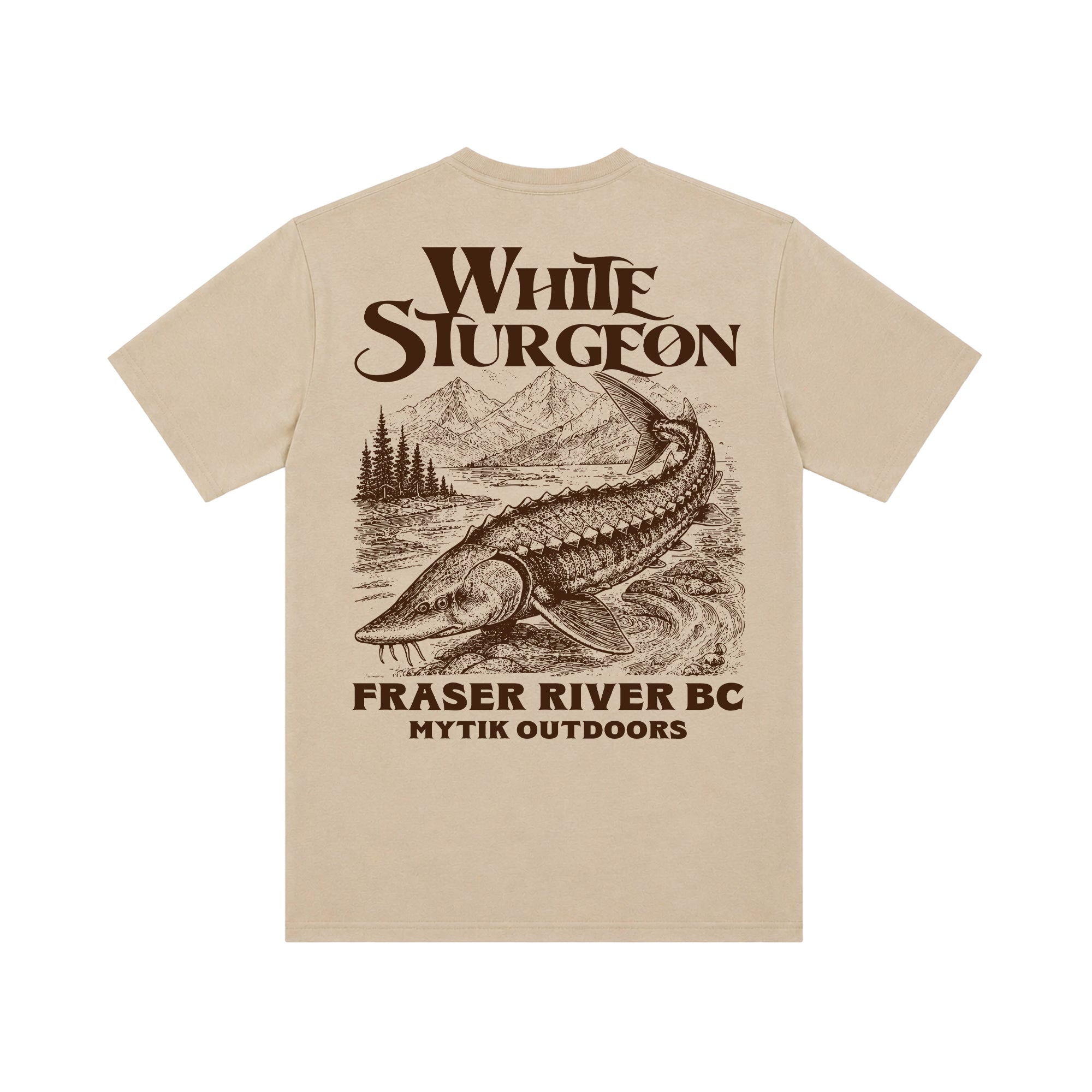 White Sturgeon – Fraser River BC — T-shirt